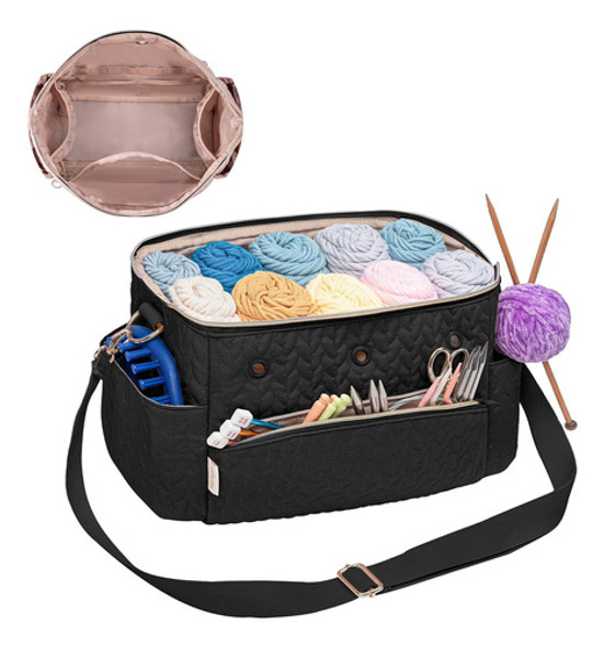 Bolsa De Almacenamiento De Lana Para Crochet Y Accesorios, N 1 Bolsa De Almacenamiento De Lana Para Crochet Y Accesorios, N 1
