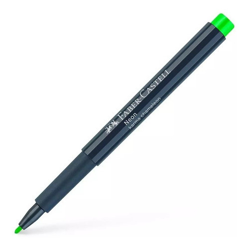 Marcador Neón Verde - Faber Castell - Mosca 0