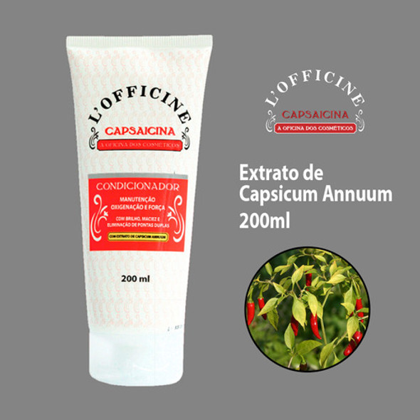 Kit 3 Condicionador Antiqueda Capsaicina Lofficine 200ml 1 Kit 3 Condicionador Antiqueda Capsaicina Lofficine 200ml 1