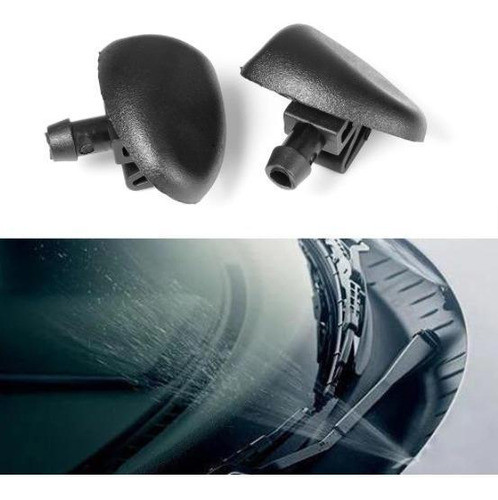 Par Brucutu Esguicho Agua Parabrisa Capo Peugeot 206 207 1