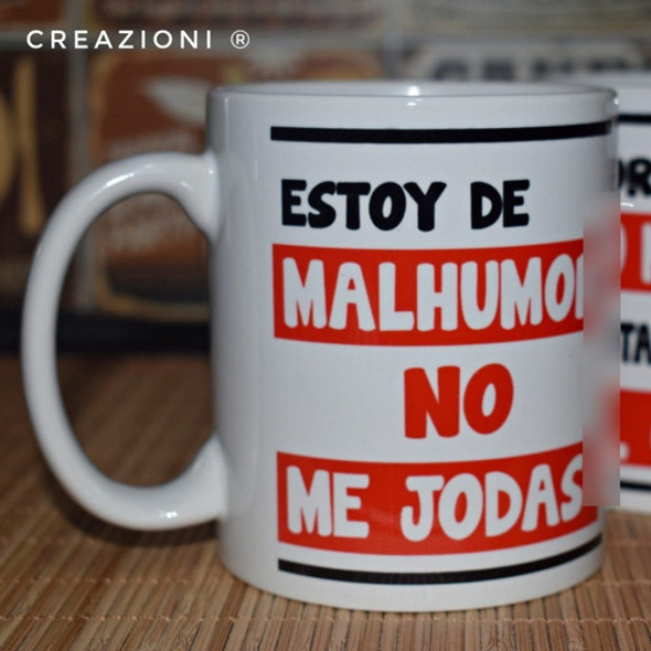 Tazas Malhumor, Recién Me Levanto, No Me Hables 1
