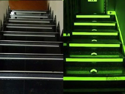 Vinilo Fotoluminiscente Acrílico Adhesivo X 1,22 1