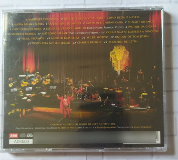 Cd Benito Di Paula - Ao Vivo ( Lacrado) 1