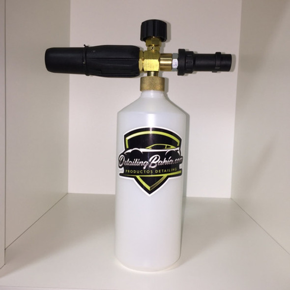 Foam Lance + Acople A Eleccion + 3d Pink Car Soap 1