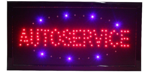 Cartel Led Doble Faz Dos Caras Kiosco Abierto La Q `quieras 0