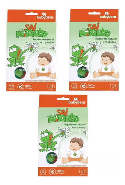 03 Repelente Adesivo Natural Infantil Sai Mosquito Original® 0 03 Repelente Adesivo Natural Infantil Sai Mosquito Original® 0