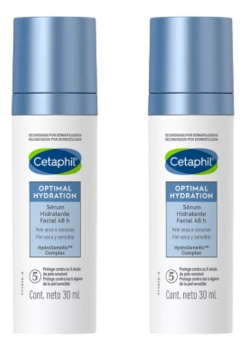 Combo X2 Cetaphil Optimal Hydration Serum Facial 30 Ml 0