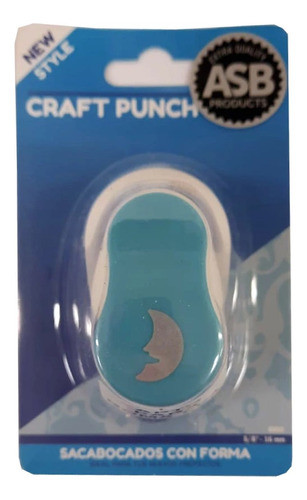 Perforadora Con Forma Goma Eva 16mm.mediakm-8805 Asb F Luna 0