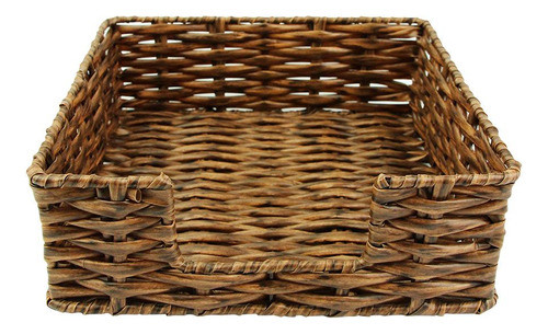 Cestinho Quadrado Mesa Cafe Organizar Paes Plastico 0