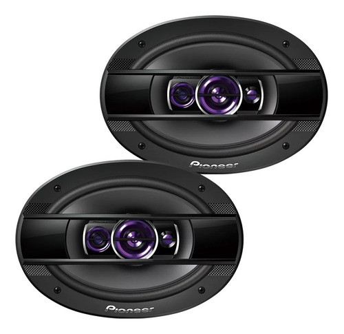 Kit Falante Pioneer 6x9 + 5 Tampão E Porta 300w Rms + Modulo 1