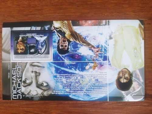 Blocos E Série Selos - Michael Jackson 0