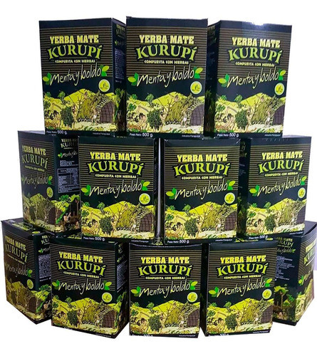 Kit 6 Erva Kurupi Paraguaia Para Tereré Cx C/6×500g Original 0