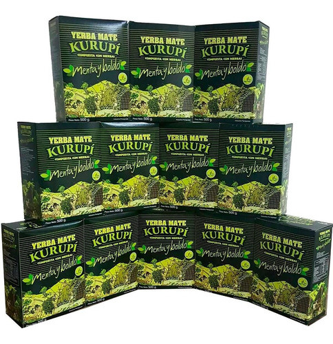 Kit 6 Erva Kurupi Paraguaia Para Tereré Cx C/6×500g Original 1