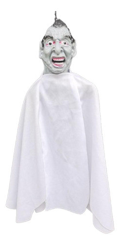 Halloween Pendurado Decoração Cabeça Preta Branca 0