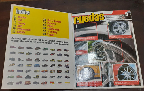 Album ** Hot Car 2006 ** Tiene 146 Figuritas. 1