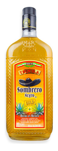 Tequila Sombrero Negro Gold 700ml Guadalajara México 0