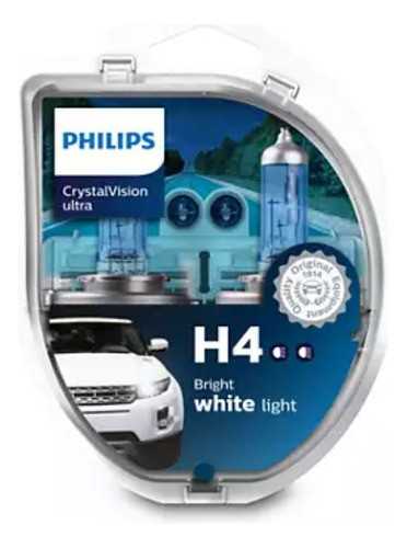 Lâmpadas Farol Kia Clarus Philips H4 Crystalvision 0