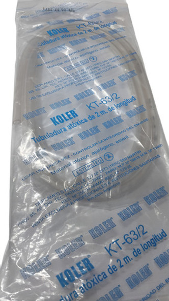Tubuladura Atoxica 2 Mts De Longitud Koler Kt-63/2 Esteril 0