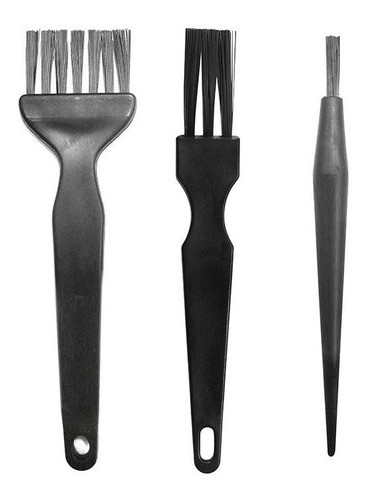 Kit 3 Pincel Antiestático Esd P/ Limpeza De Placas Pc Note 0