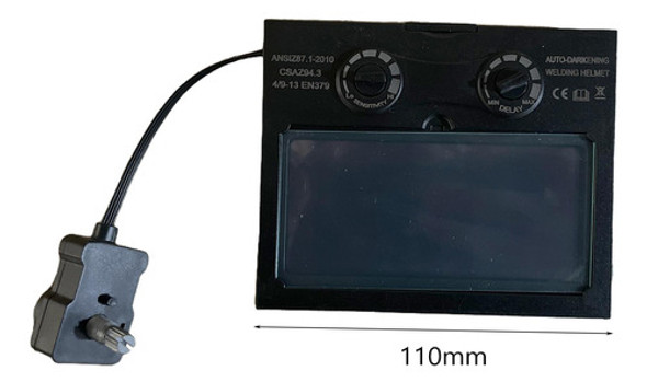 Lente De Soldagem Com Escurecimento Automático Solar Movido 1