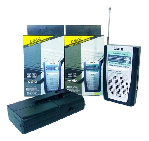 Radio Analog Am Y Fm Sintonizador Compacta Portatil Bolsillo 0