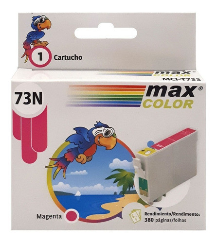 Cartucho Maxcolor Magenta Para Epson Stylus T23 T073320 0