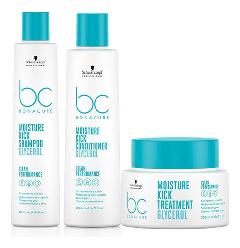 Combo X3 Moisture Kick Glycerol Bc Bonacure Schwarzkopf 0