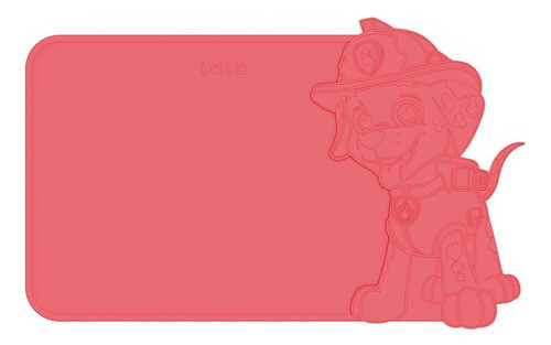 Mantel Individual De Silicona Lalo Paw Patrol Para Niños Peq 0