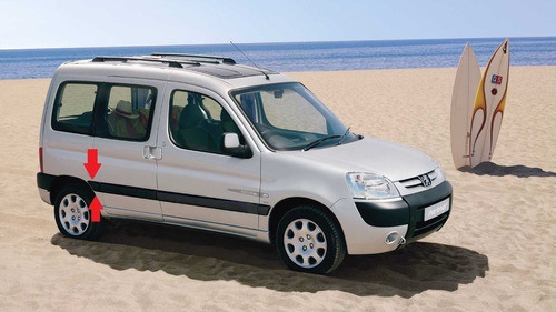 Berlingo 2017 Bagueta De Guardabarros Trasero Derecho ! 0