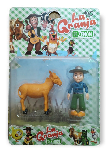 Muñecos La Granja Zenon Sobrino Y Percheron Setx2 Ltf Shop 0