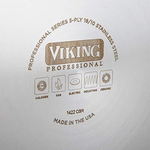 Viking Professional 5ply Fry Pan De Acero Inoxidable De 10 P 0