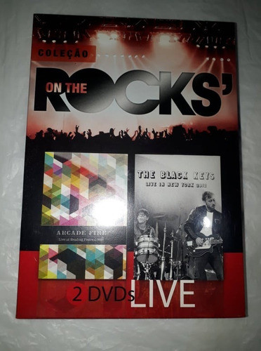 Arcade Fire The Black Keys On The Rocks Box Com 2 Dvds Raros 0