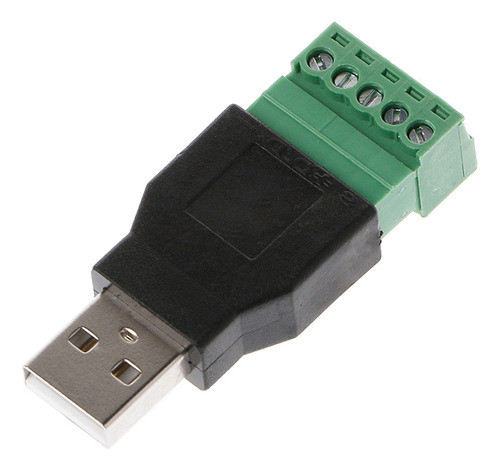 Parafuso Usb 2.0 Tipo A Macho/fêmea Para 5p Com Terminal De 1