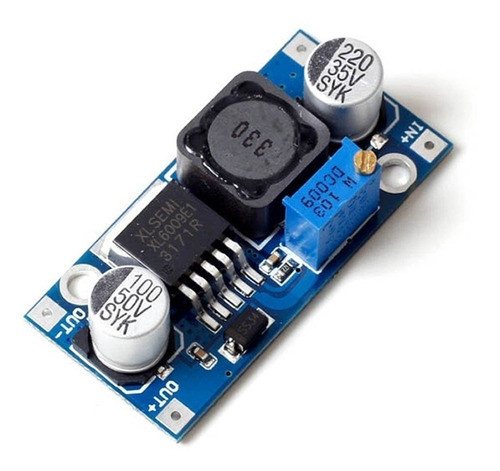 Fuente Step Up Xl6009 Xl 6009 Elevador 1.25v 35v 4a Arduino 1