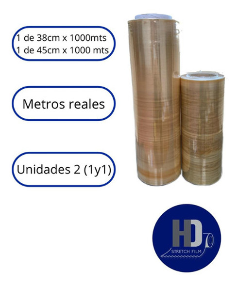Rollo De Film Adherente Combo Uno 38x1000 Y Uno 45x1000 0 Rollo De Film Adherente Combo Uno 38x1000 Y Uno 45x1000 0