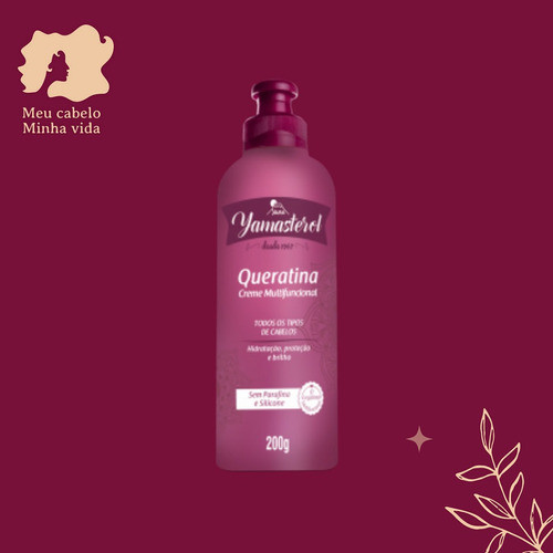 Yamasterol Rosado Queratina. 200g 1