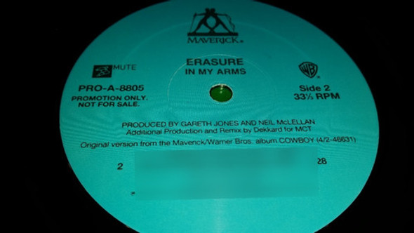 Erasure In My Arms Vinilo Maxi Promo Usa 1997 1