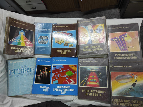 Set De Manuales De Datos Motorola (diez) 0