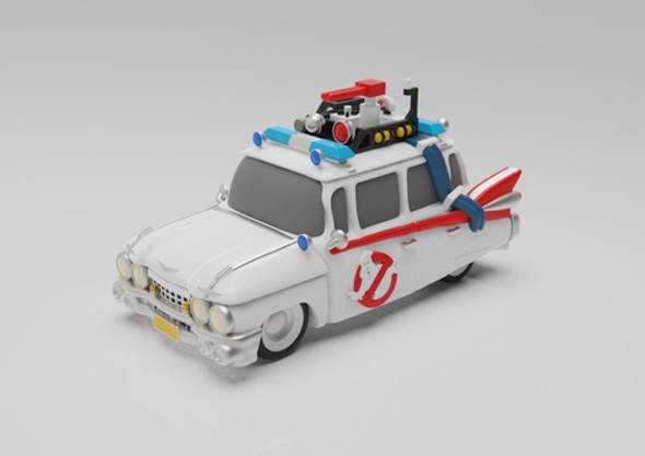Ghostbusters Ecto 1 Set Chibi Archivo Stl Para Impresion 3d 0