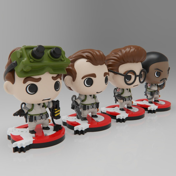 Ghostbusters Ecto 1 Set Chibi Archivo Stl Para Impresion 3d 1