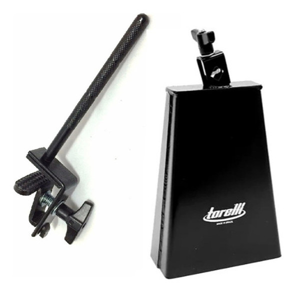 Cowbell 8 To 056 Rock + Clamp Para Fixar No Bumbo Torelli 0