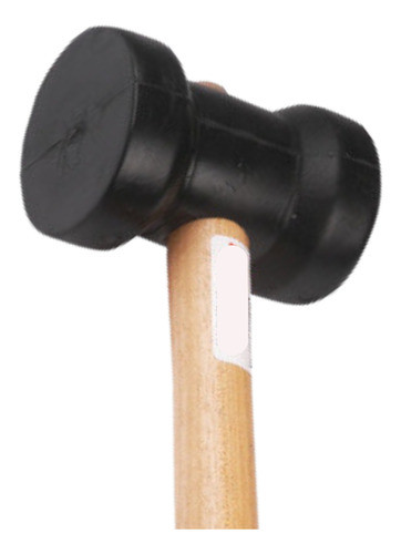 Martelo De Borracha Cabo De Madeira 40mm Max Ferramentas 1