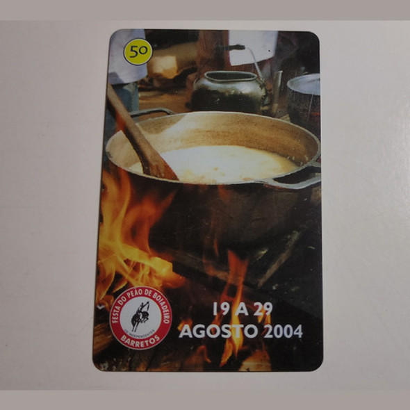Cartão Telefônico Colecionável Raro Festa Do Peão Barretos 0