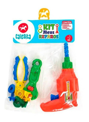 Kit Juego Herramientas Juguete P/ Niño Niña Calesita Febo 0