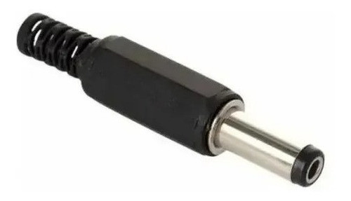 Ficha Plug Hueco Dc 5.5mm X 2.1mm Lar 14mm X 2 Unidades 0