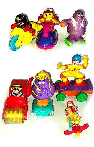 Lote Juguetes Mcdonalds Mcdonaldland - Años 95, 98 Y 99 0