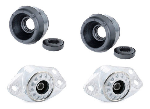 Kit 4 Cazoletas  Audi A1 Delanteras Y Traseras 0