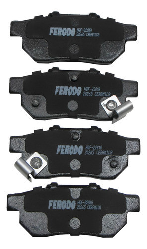 Pastilha Traseira Cerâmica Ferodo Honda Civic - 1995-2001 0
