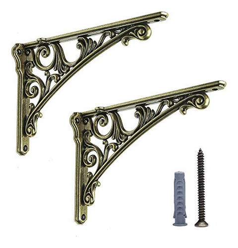 Soportes De Estantería 8 Pulgadas 2 Piezas Soporte De Pared 0