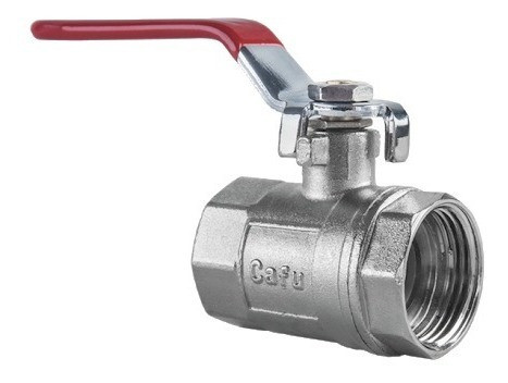 Llave De Paso Válvula Esférica 3/4 Rosca Metal Reforzada 0
